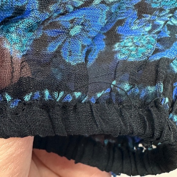 Kobi Halperin Jasper Paisley Print Ruffle Long Sleeve Blouse Top Size S New $298 - Picture 9 of 9